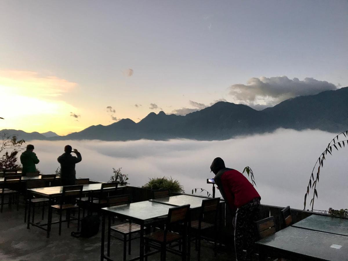 Fansipan Terrace Cafe And Homestay Sapa Exterior foto